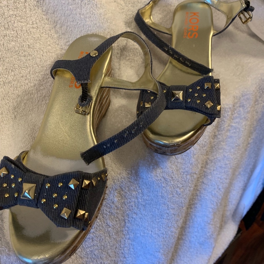 Michel Cora strappy Sandel wedges